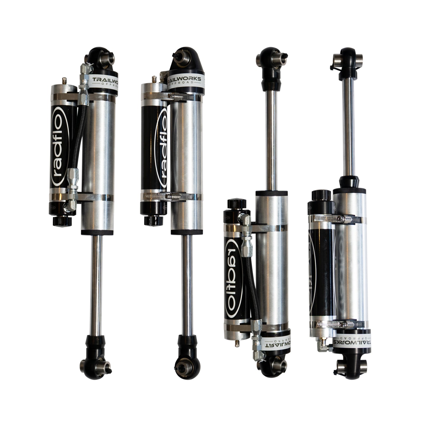 Radflo 2.5 Front Shock with Remote Reservoir and HI/LO Compression Adjuster for INEOS Grenadier (set of 2)