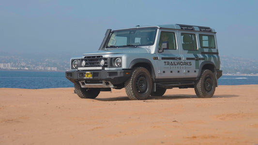 Radflo 2.5 Front Shock with Remote Reservoir and Compression Adjuster for INEOS Grenadier (set of 2)